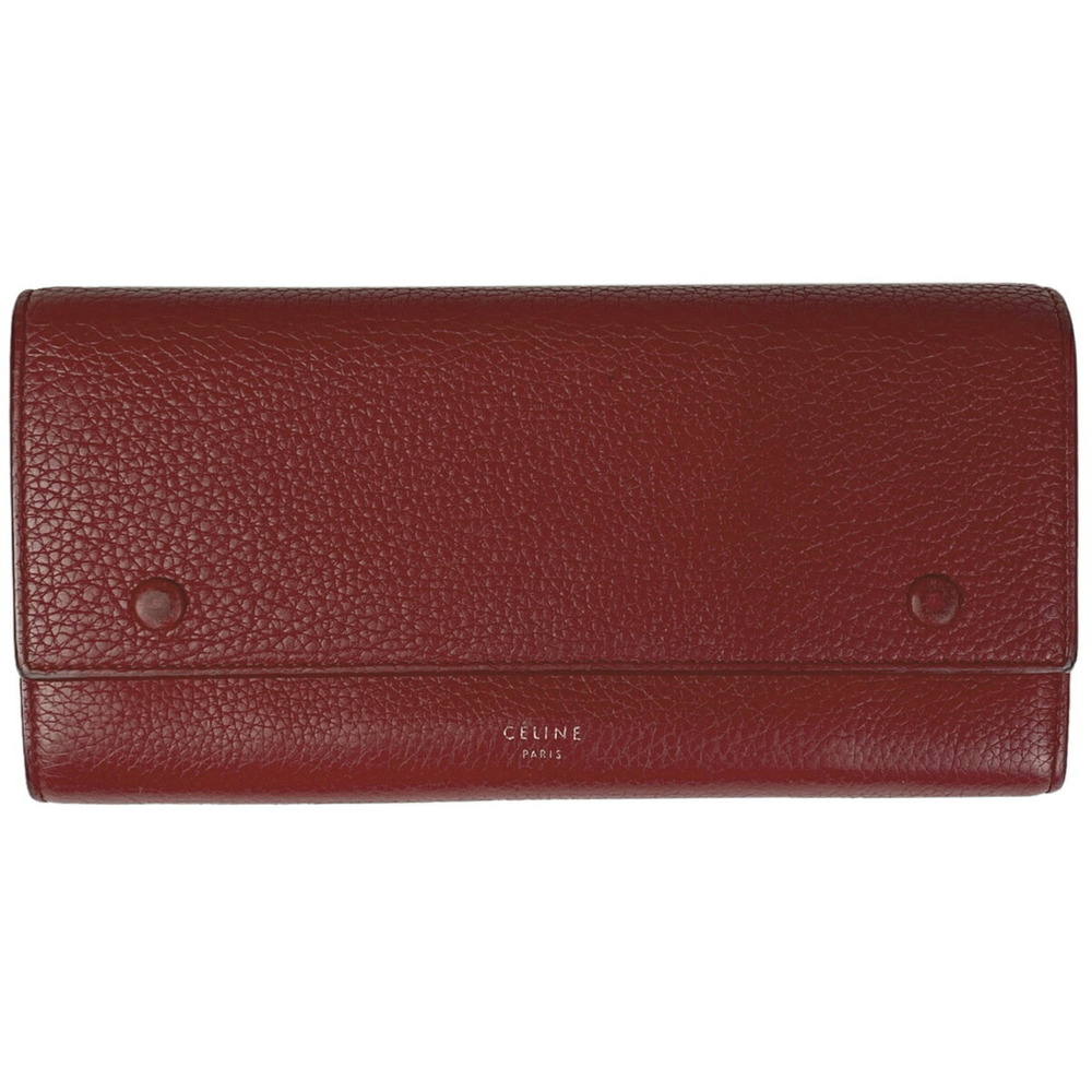 Celine Large Flap Multi Function Long Wallet Bill… - image 1